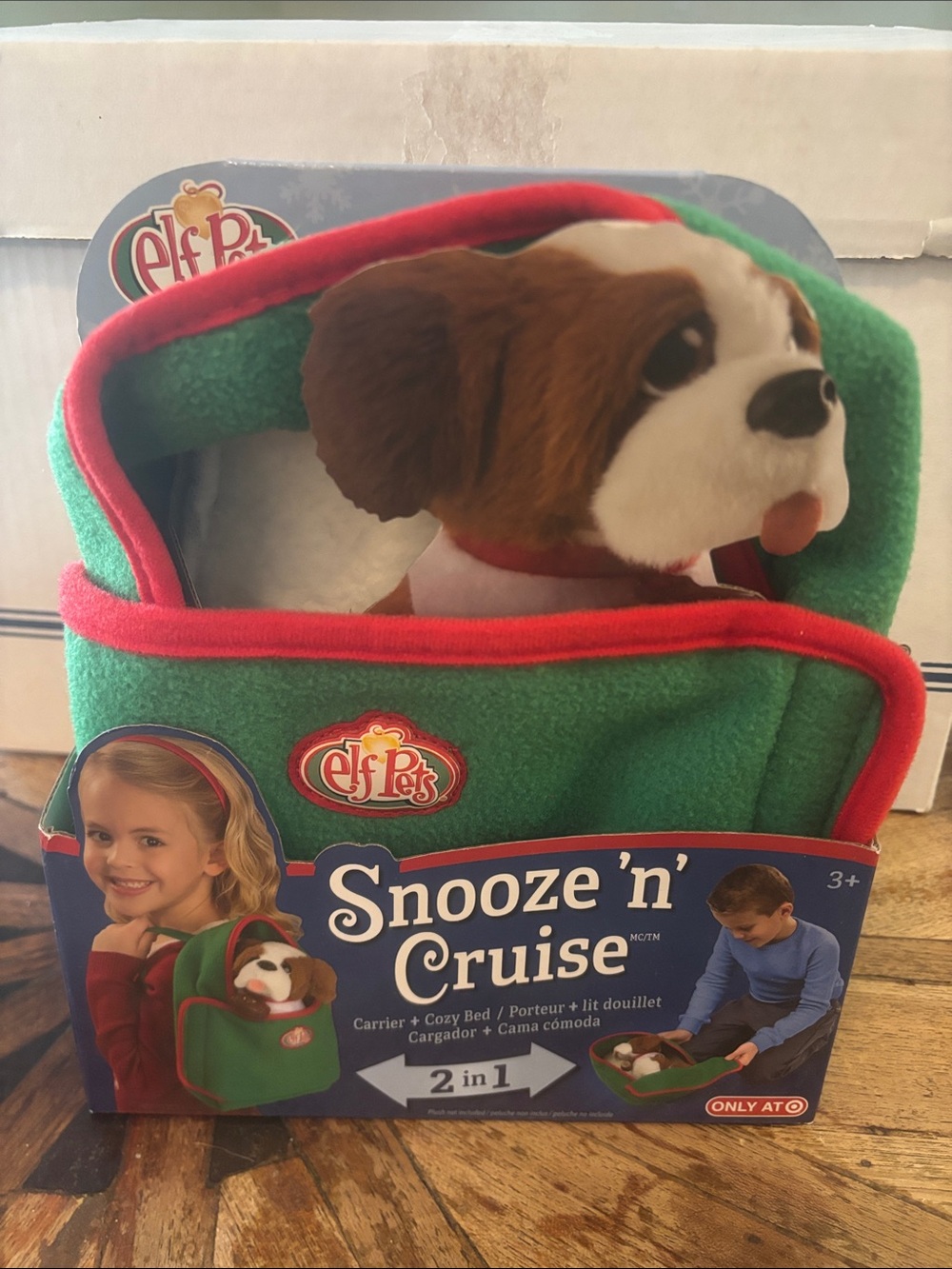 Brand new! Elf Pets Snooze 'n' Cruise Kids Pet Carrier & Cozy Bed